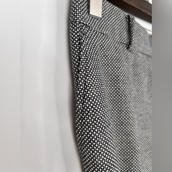 Banana Republic, Size: 0, Martin Fit, Charcoa/White, Small Diamond Pattern, EUC! - Picture 5 of 12